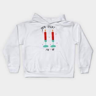 “You light me up” Candle Pun Kids Hoodie